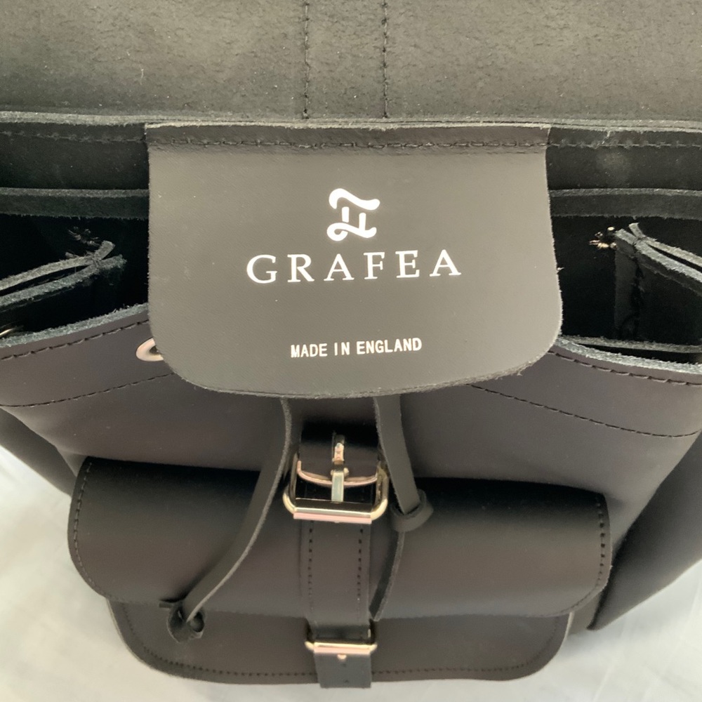 GRAFEA leather backpack (NEVER WORN)